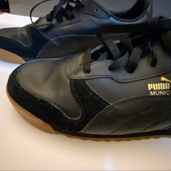 Puma Club 5v5 Lux WMNS Black / Gold size 11.5, rare! - Picture 4 of 12